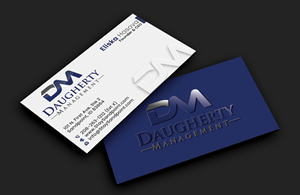 Visitenkarten-Design von DesignerShahadat für Daugherty Management LLC | Design: #34234387