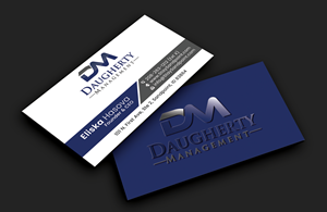 Business Card Design by DesignerShahadat for Daugherty Management LLC | Design: #34234473