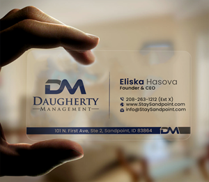 Business Card Design by DesignerShahadat for Daugherty Management LLC | Design: #34234482