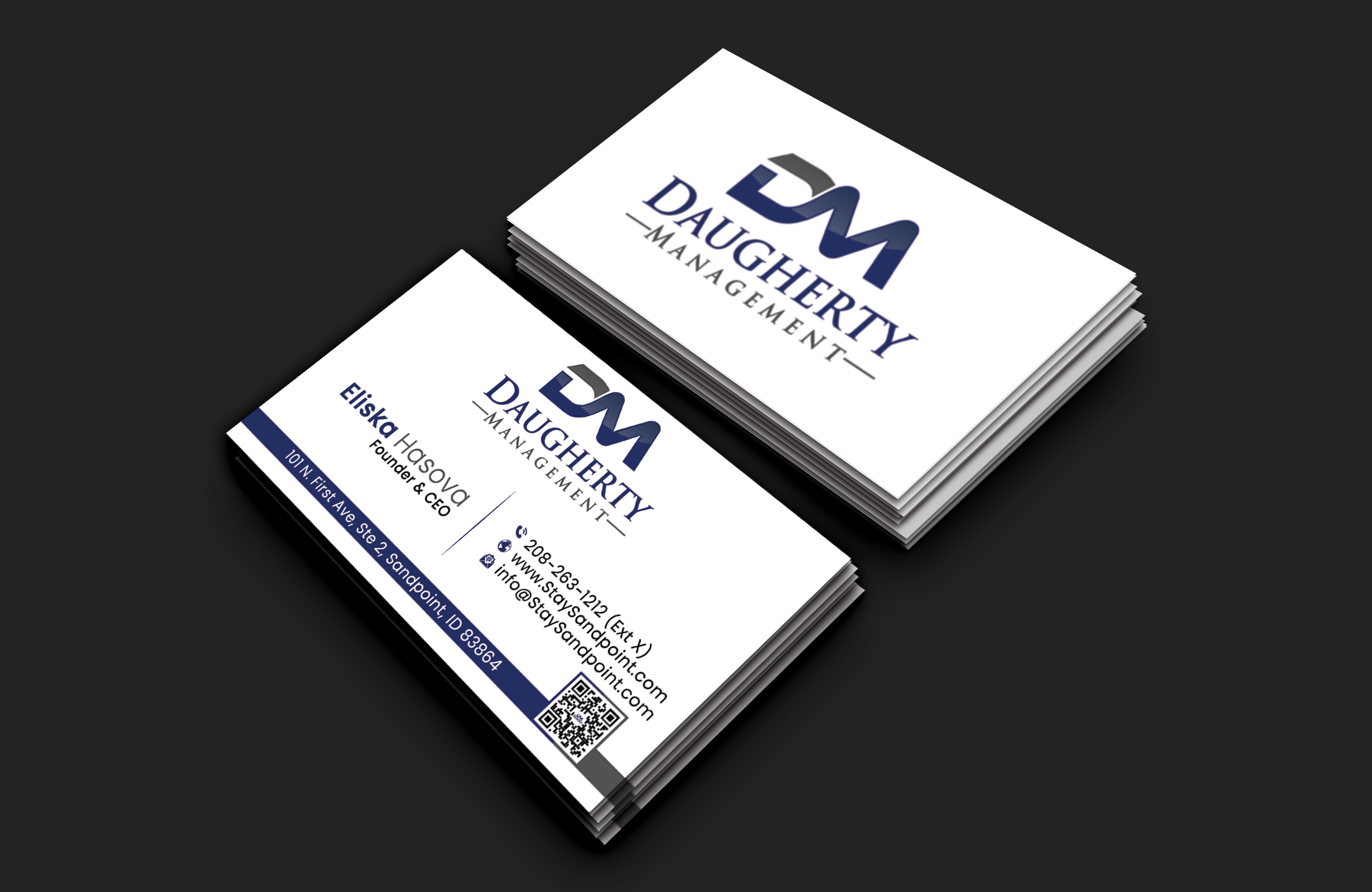 Visitenkarten-Design von DesignerShahadat für Daugherty Management LLC | Design #34234485