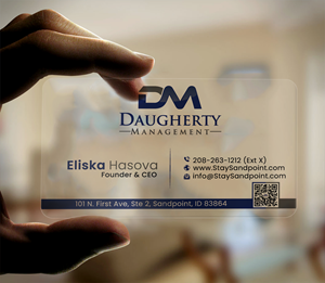 Business Card Design by DesignerShahadat for Daugherty Management LLC | Design: #34234487
