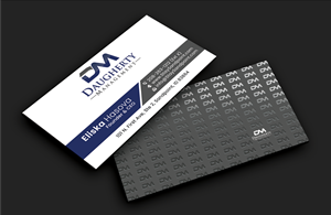 Business Card Design by DesignerShahadat for Daugherty Management LLC | Design: #34234490