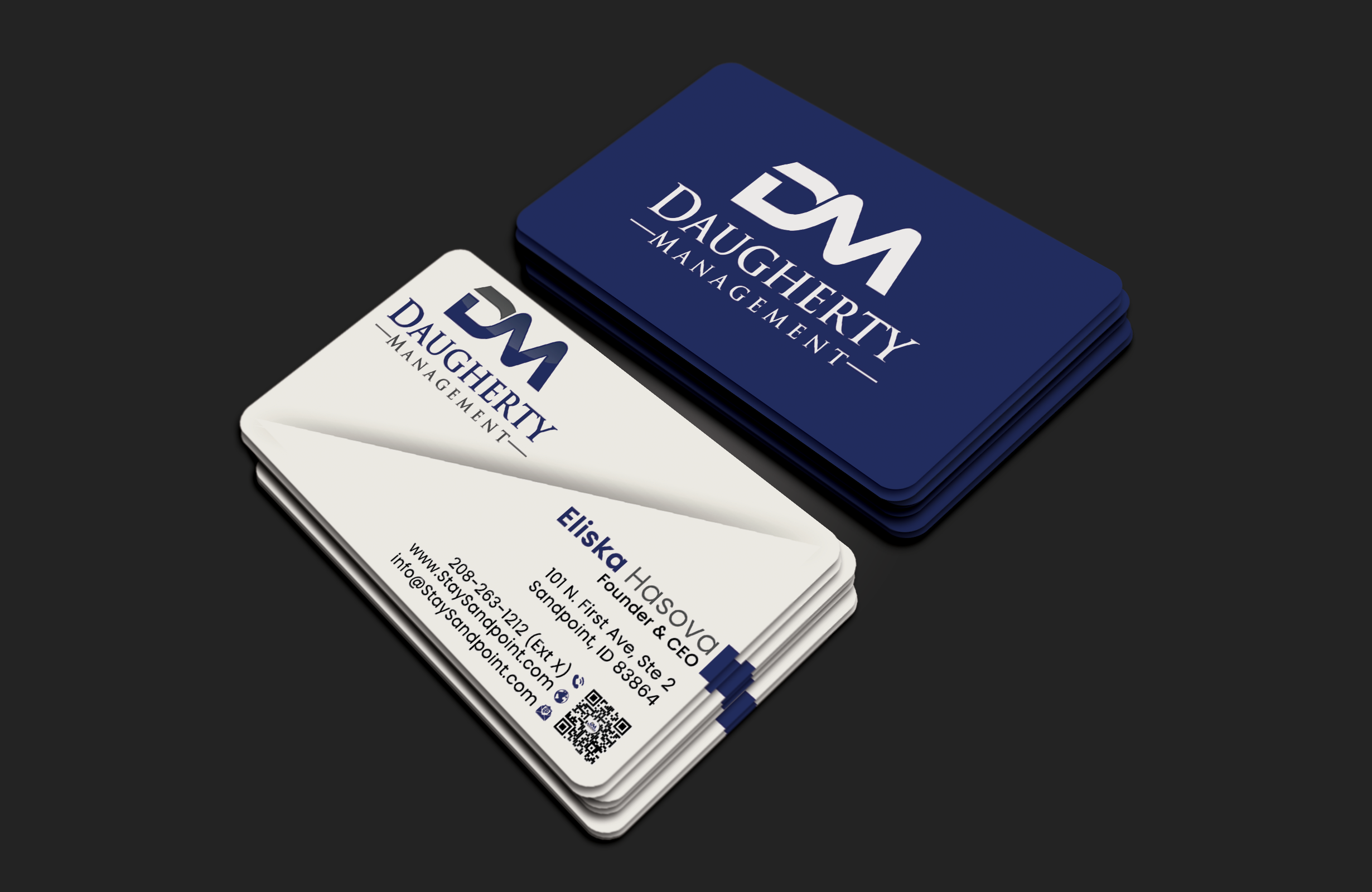 Diseño de Tarjeta de Presentación por DesignerShahadat para Daugherty Management LLC | Diseño #34234790