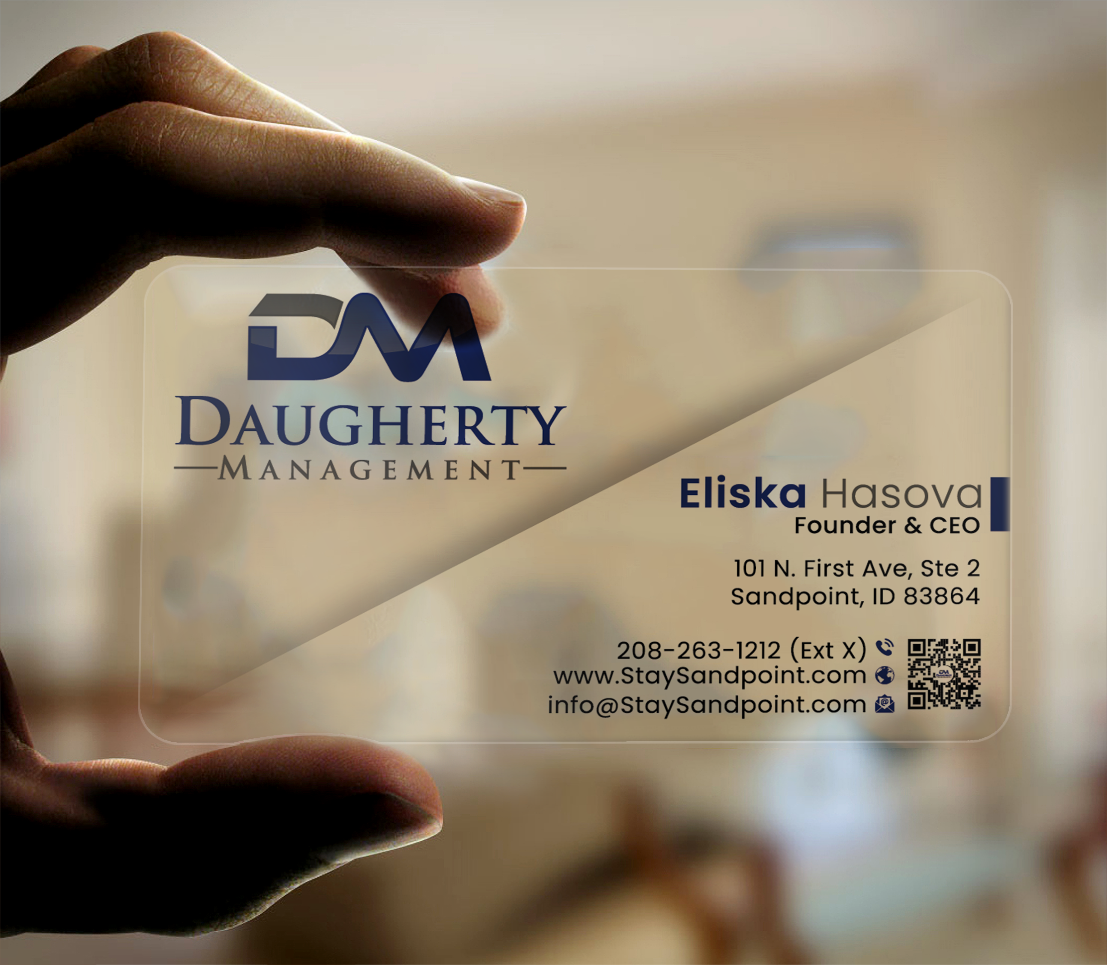 Diseño de Tarjeta de Presentación por DesignerShahadat para Daugherty Management LLC | Diseño #34234794