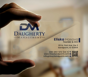 Diseño de Tarjeta de Presentación por DesignerShahadat para Daugherty Management LLC | Diseño: #34234794