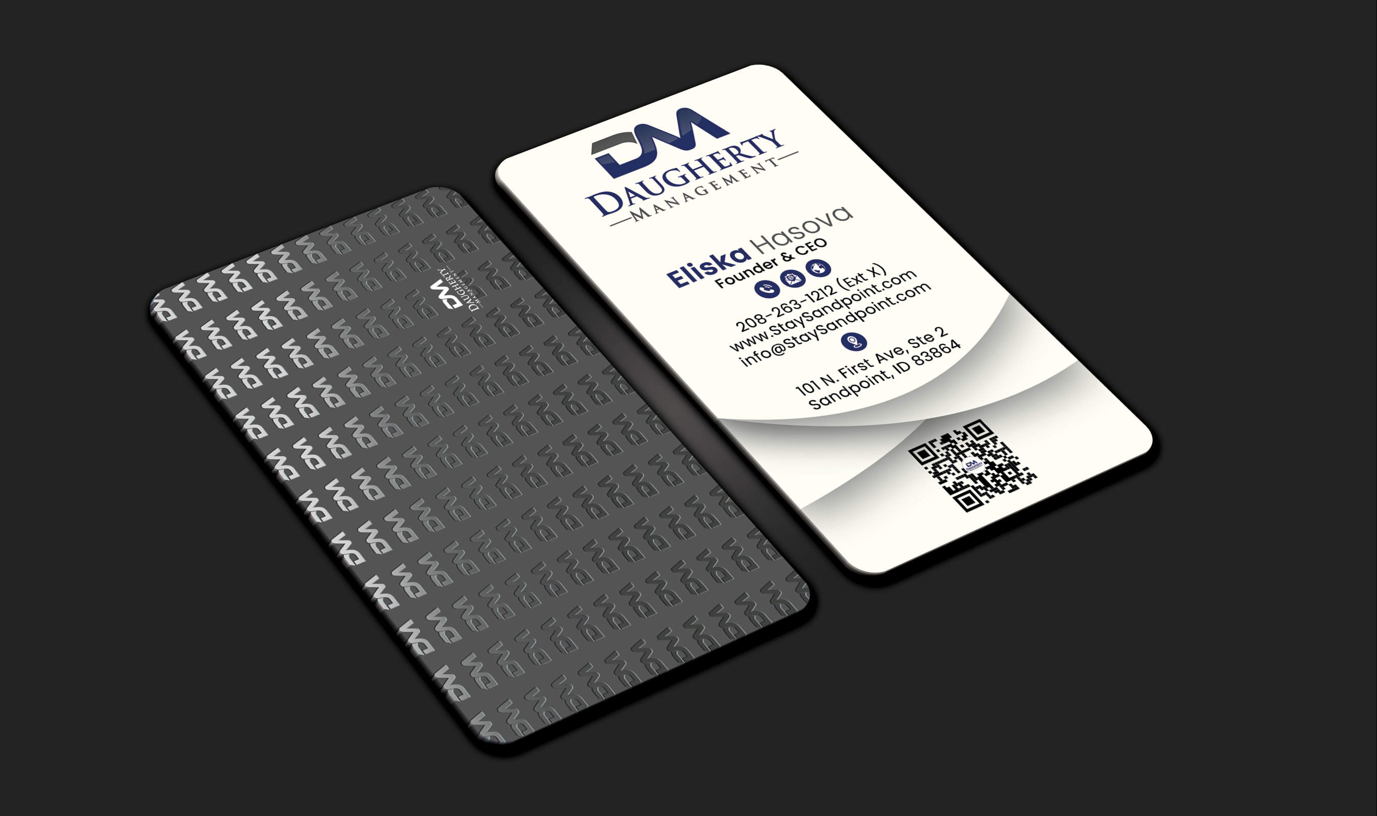 Design de Carte de Visite par DesignerShahadat pour Daugherty Management LLC | Design #34234809