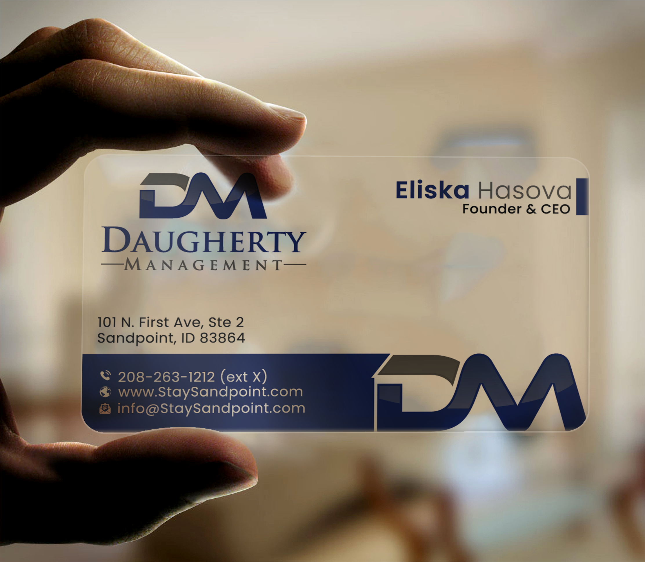 Business Card Design by DesignerShahadat for Daugherty Management LLC | Design #34234813
