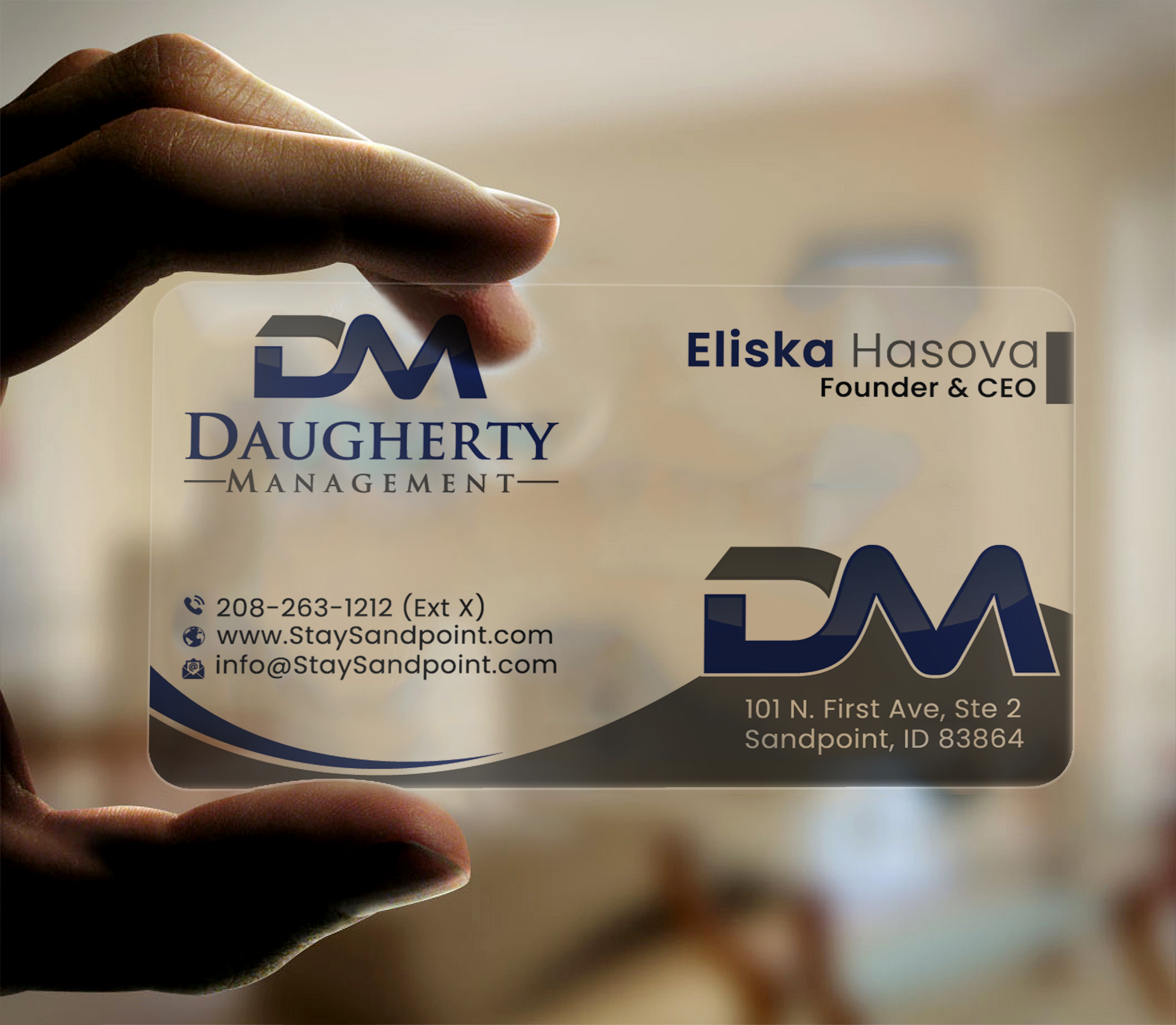 Business Card Design by DesignerShahadat for Daugherty Management LLC | Design #34238057