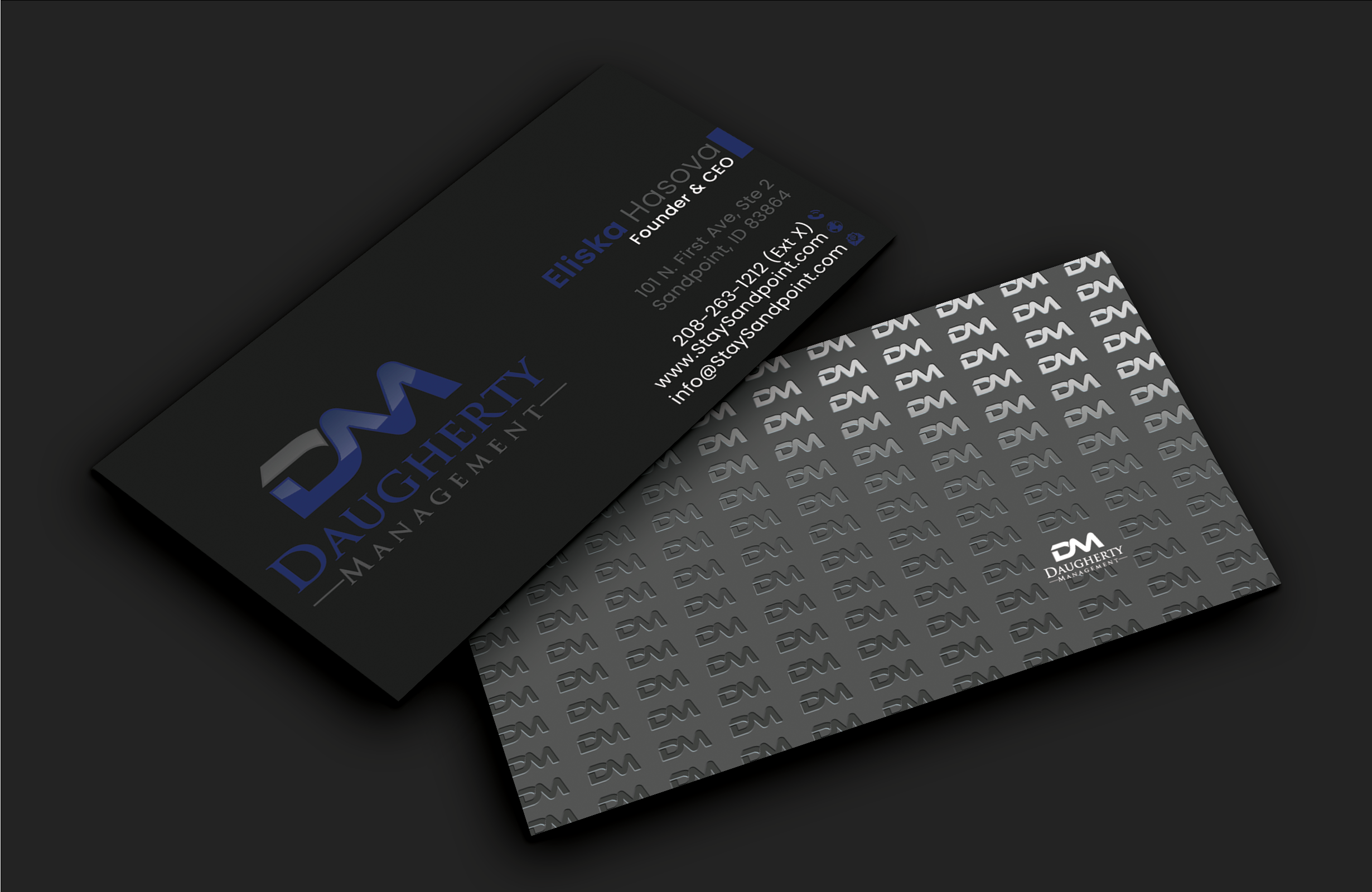 Business Card Design by DesignerShahadat for Daugherty Management LLC | Design #34238067