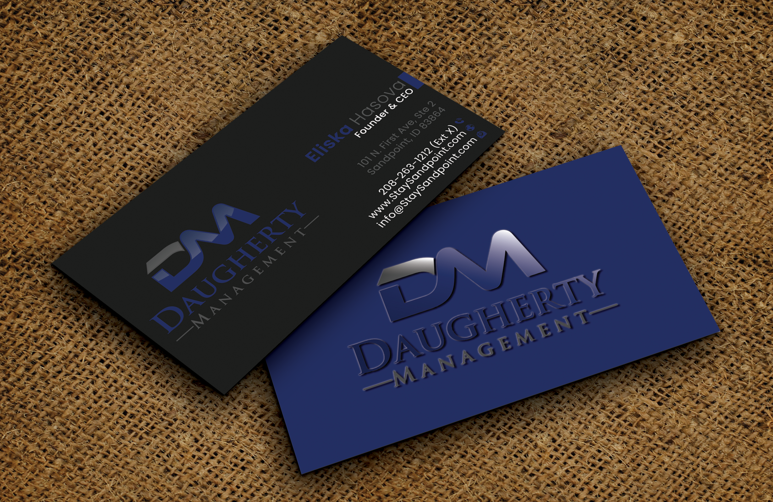 Business Card Design by DesignerShahadat for Daugherty Management LLC | Design #34238068