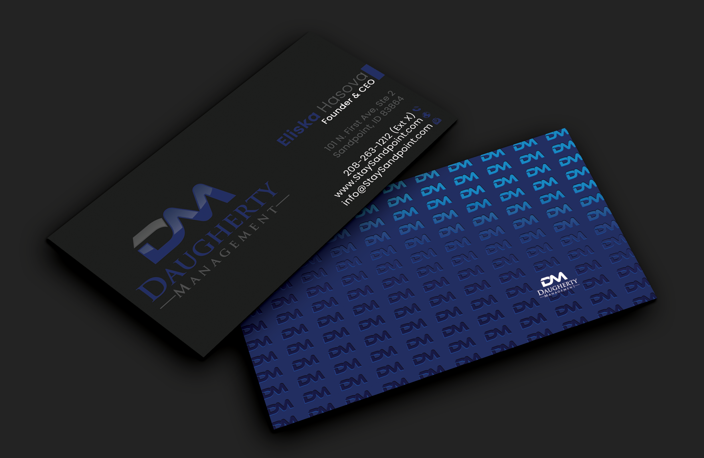 Business Card Design by DesignerShahadat for Daugherty Management LLC | Design #34238070