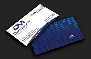 Business Card Design by DesignerShahadat for Daugherty Management LLC | Design: #34238409