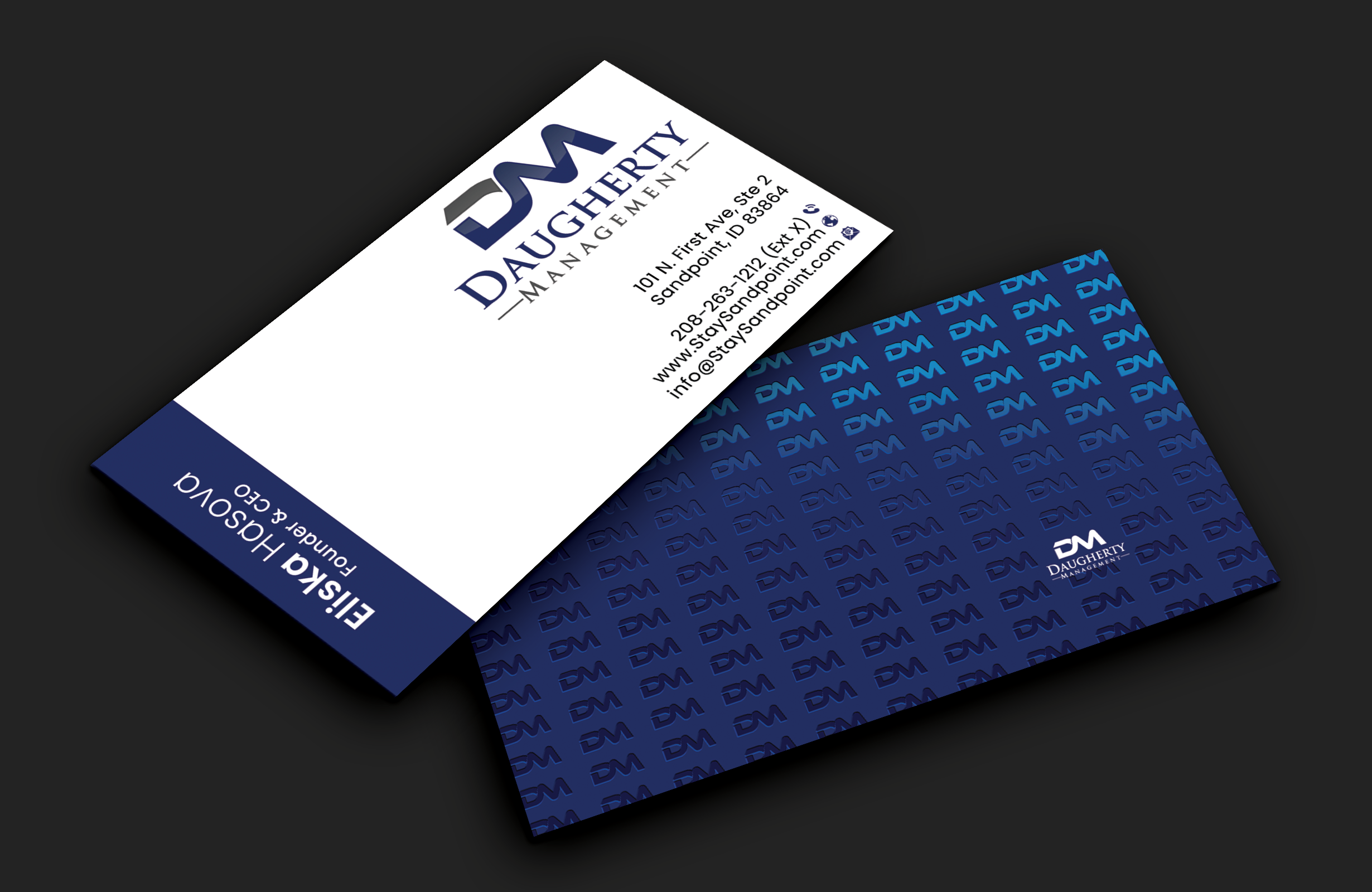 Business Card Design by DesignerShahadat for Daugherty Management LLC | Design #34238410