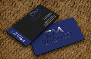 Business Card Design by DesignerShahadat for Daugherty Management LLC | Design: #34238421