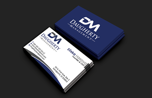 Business Card Design by DesignerShahadat for Daugherty Management LLC | Design: #34238426