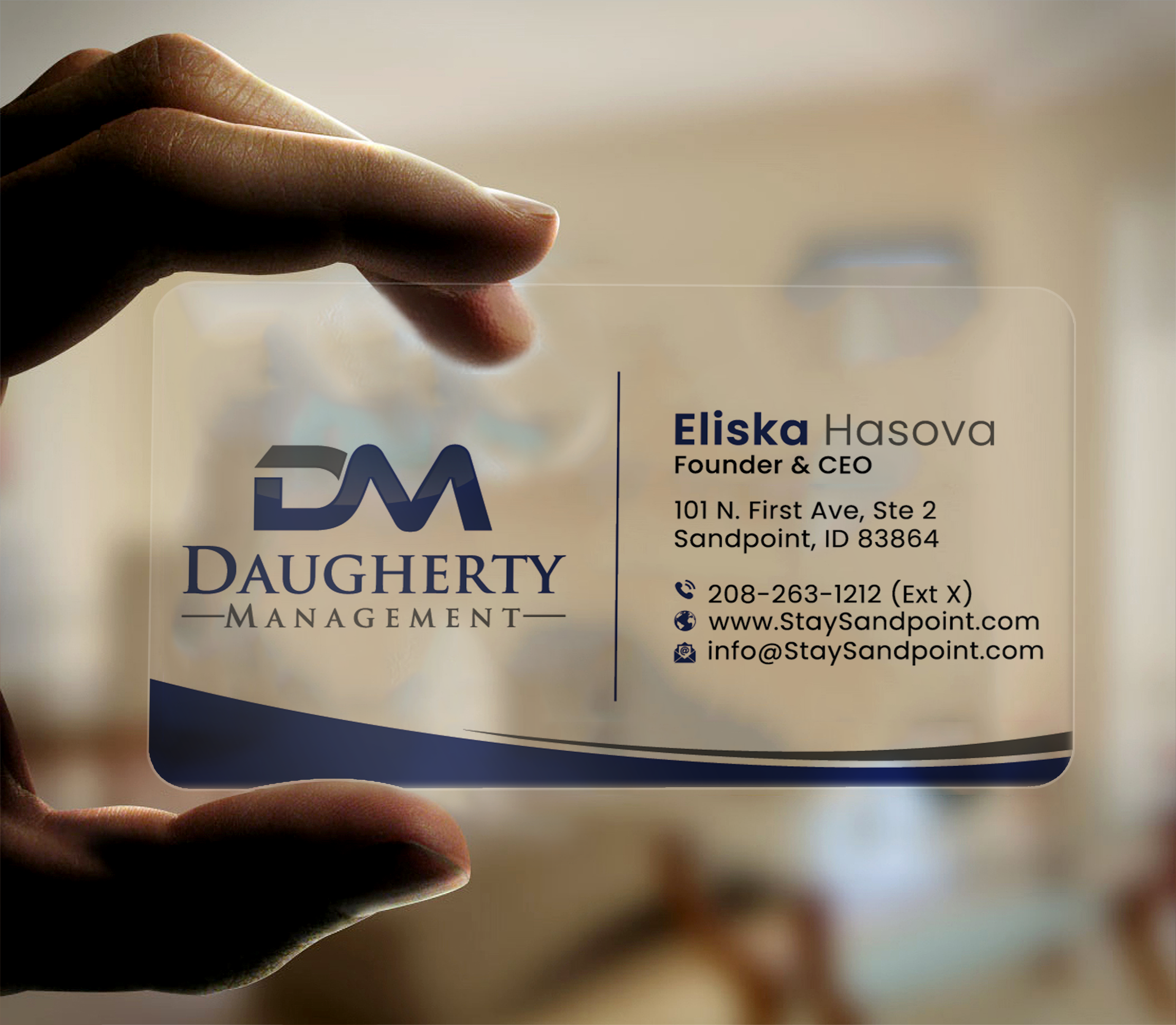 Business Card Design by DesignerShahadat for Daugherty Management LLC | Design #34238427
