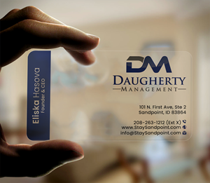 Business Card Design by DesignerShahadat for Daugherty Management LLC | Design: #34238428