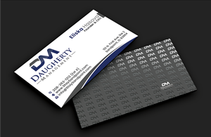 Business Card Design by DesignerShahadat for Daugherty Management LLC | Design: #34238433