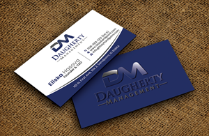 Visitenkarten-Design von DesignerShahadat für Daugherty Management LLC | Design: #34238435