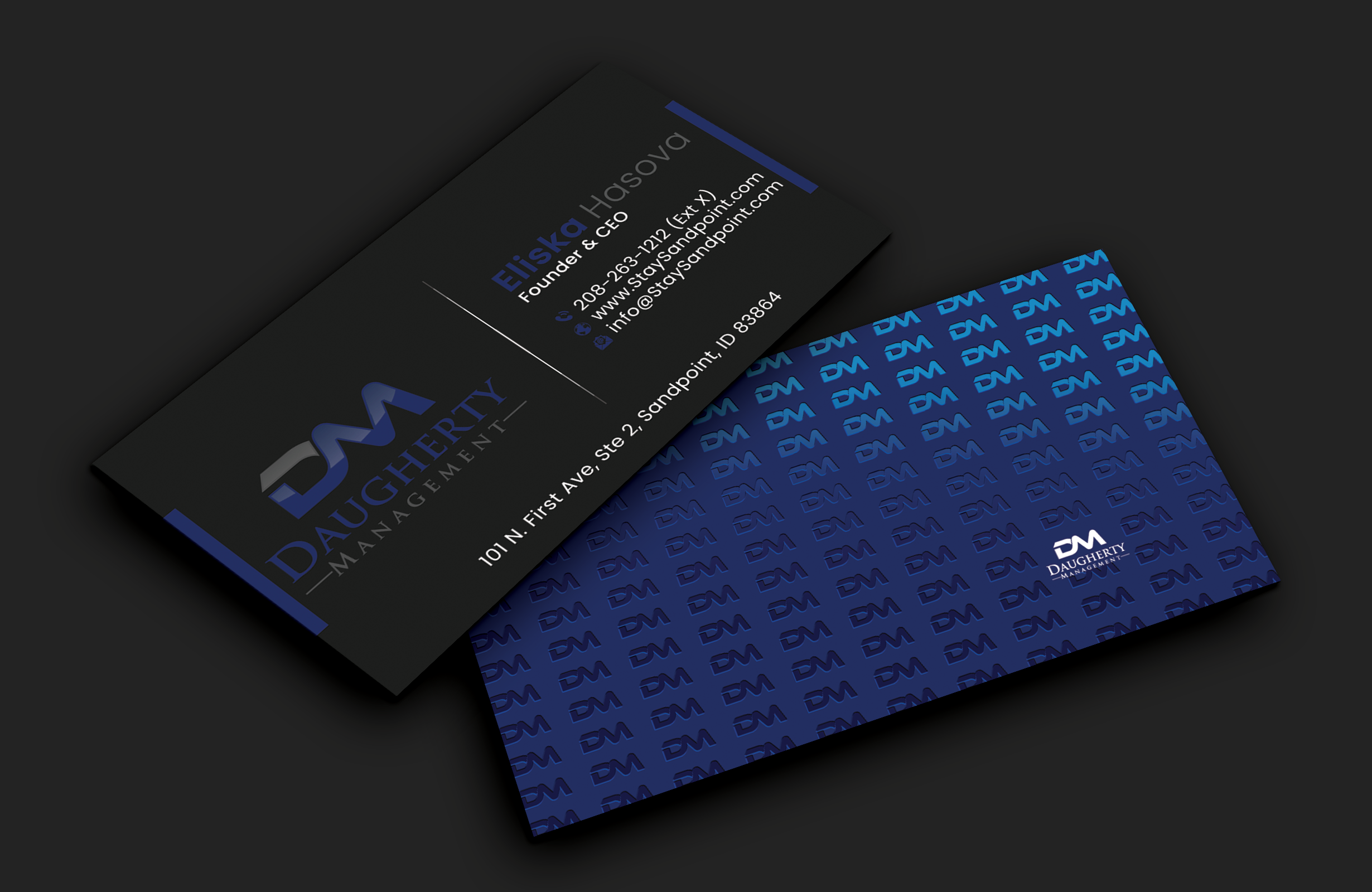 Business Card Design by DesignerShahadat for Daugherty Management LLC | Design #34238439