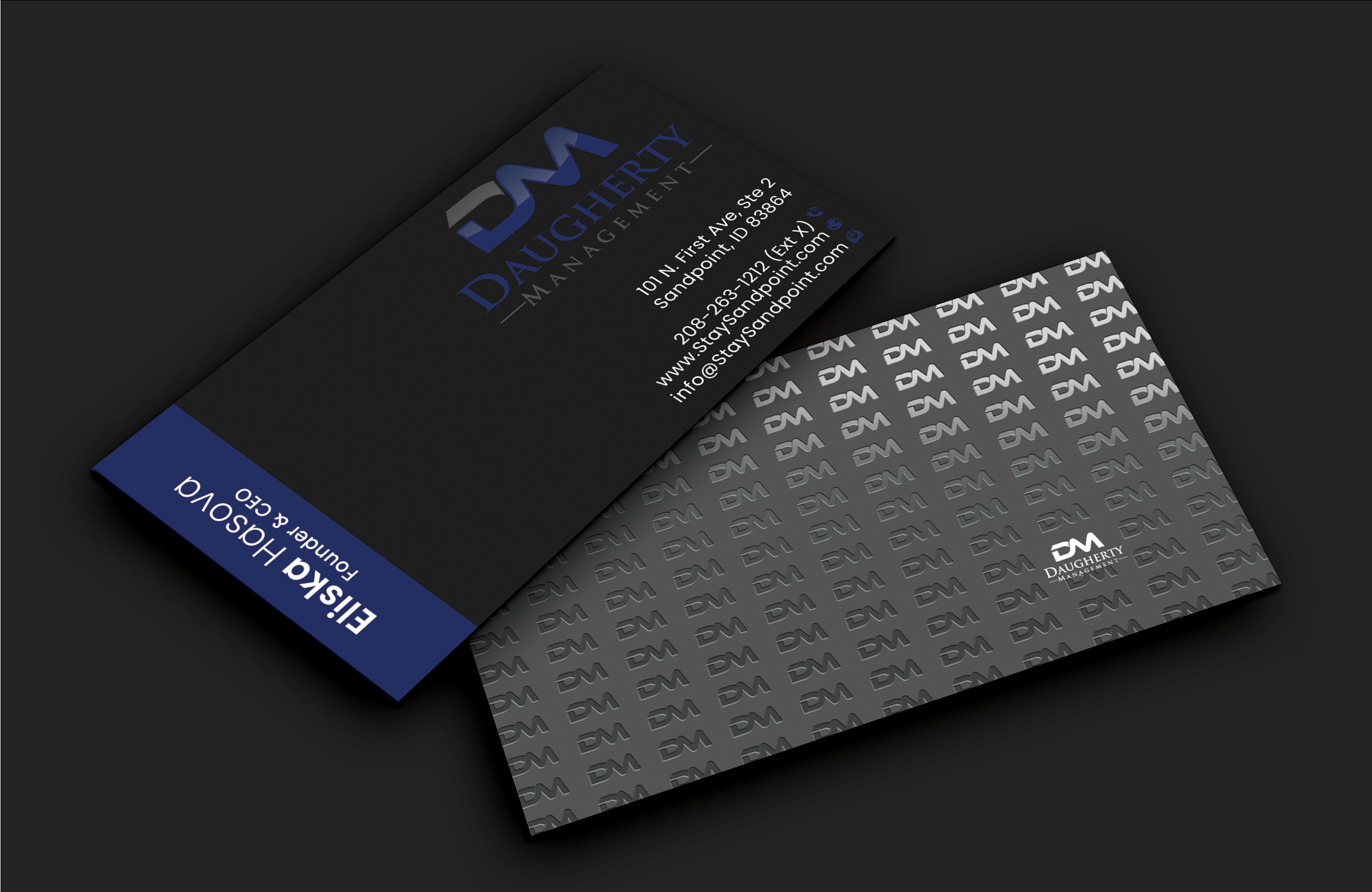 Business Card Design by DesignerShahadat for Daugherty Management LLC | Design #34238446