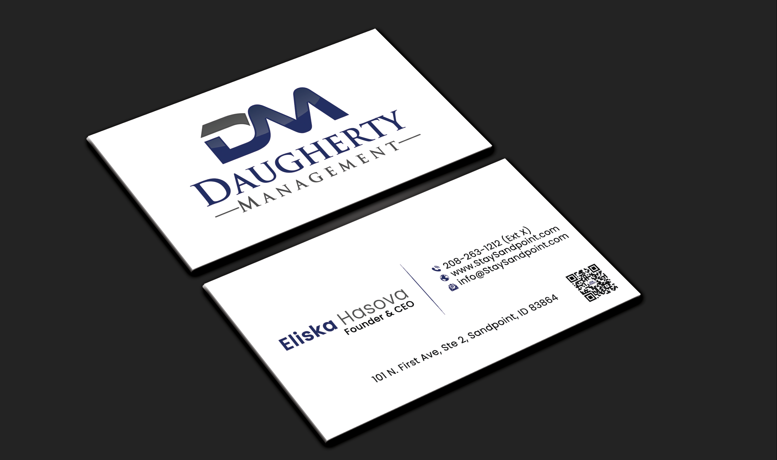 Business Card Design by DesignerShahadat for Daugherty Management LLC | Design #34238447