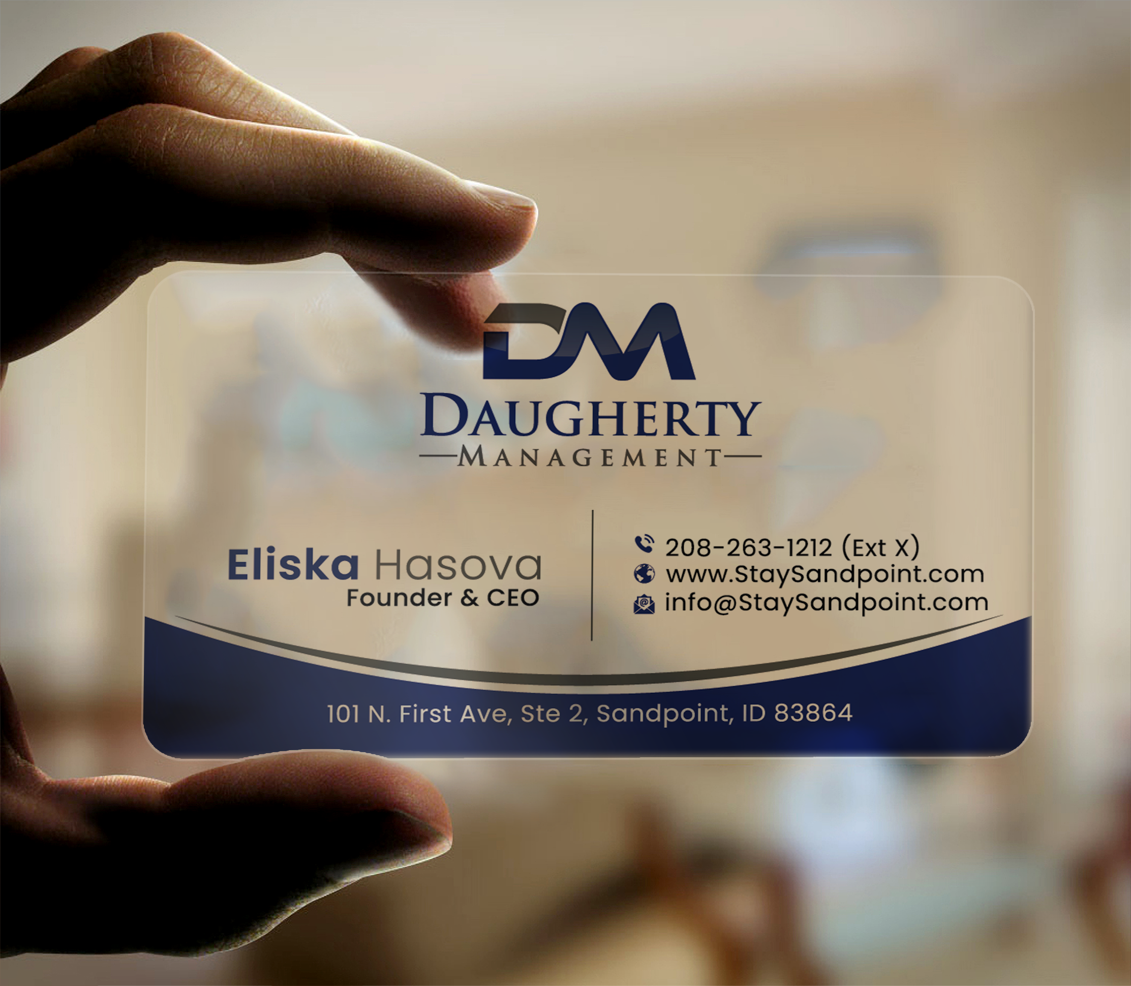 Business Card Design by DesignerShahadat for Daugherty Management LLC | Design #34238448