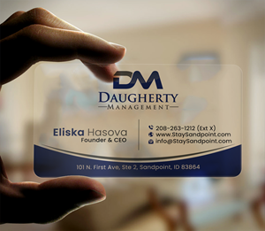 Business Card Design by DesignerShahadat for Daugherty Management LLC | Design: #34238448