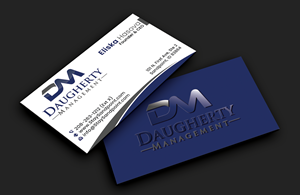 Diseño de Tarjeta de Presentación por DesignerShahadat para Daugherty Management LLC | Diseño: #34238451