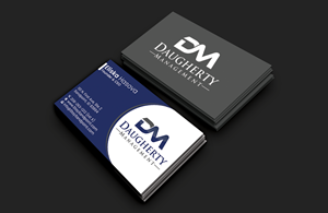 Business Card Design by DesignerShahadat for Daugherty Management LLC | Design: #34238689