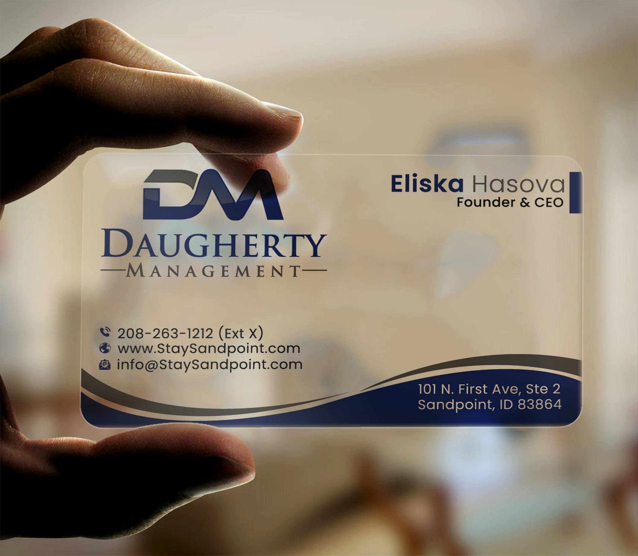 Business Card Design by DesignerShahadat for Daugherty Management LLC | Design #34238691