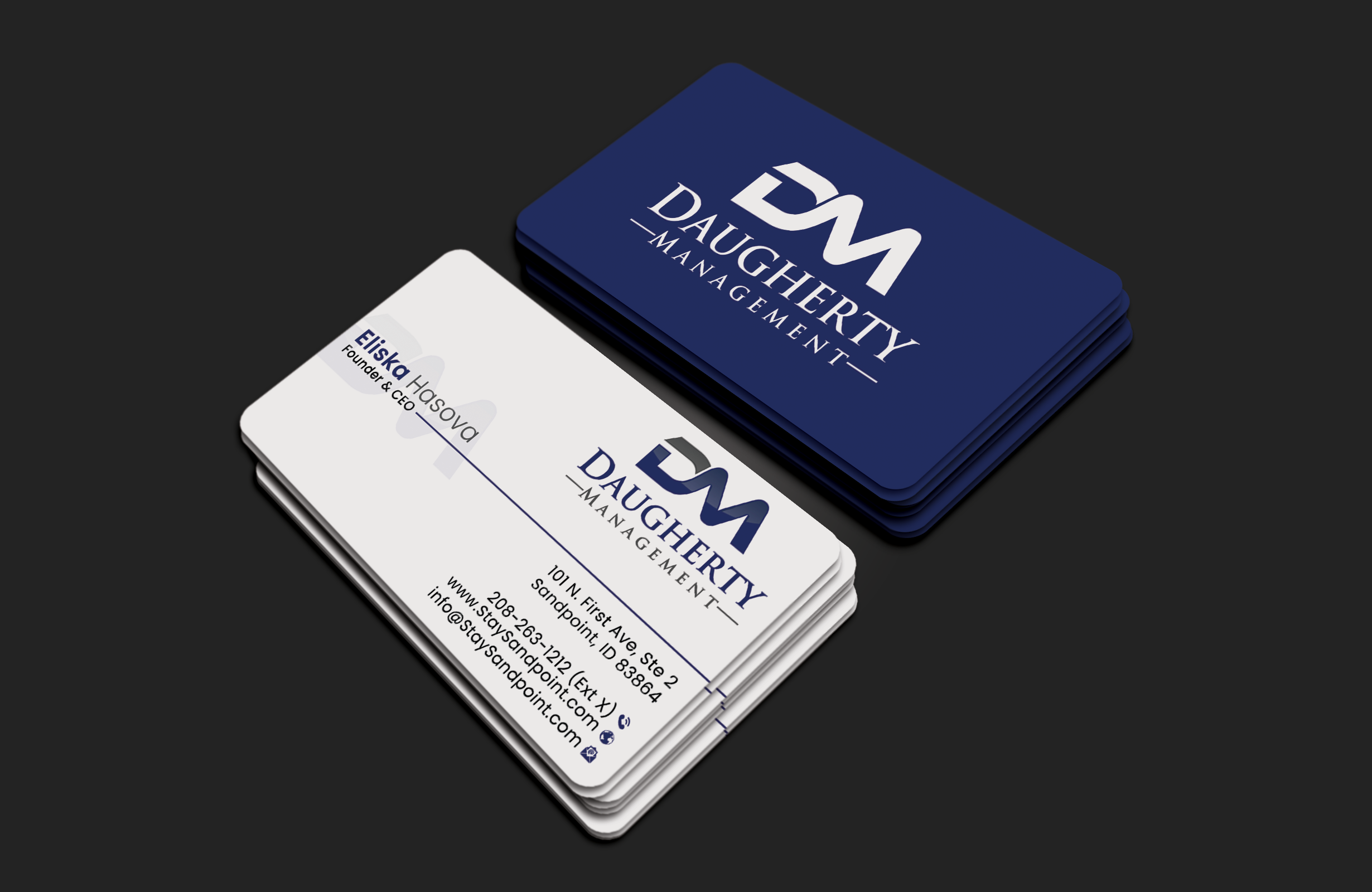 Business Card Design by DesignerShahadat for Daugherty Management LLC | Design #34238704