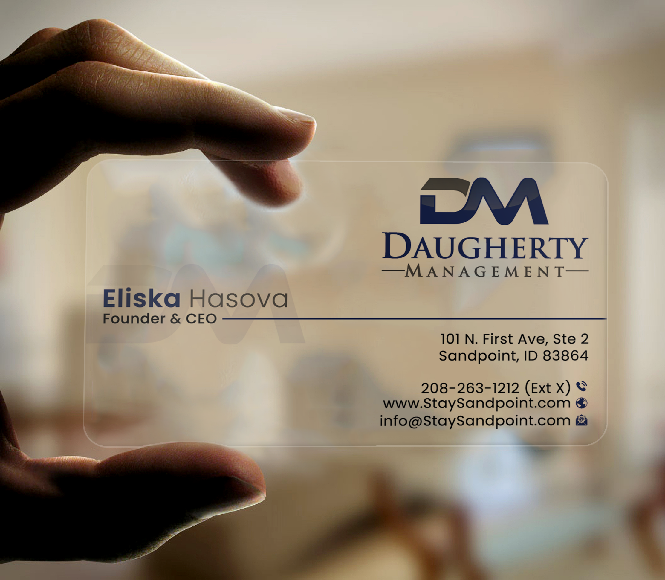 Business Card Design by DesignerShahadat for Daugherty Management LLC | Design #34238713