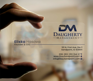 Business Card Design by DesignerShahadat for Daugherty Management LLC | Design: #34238713