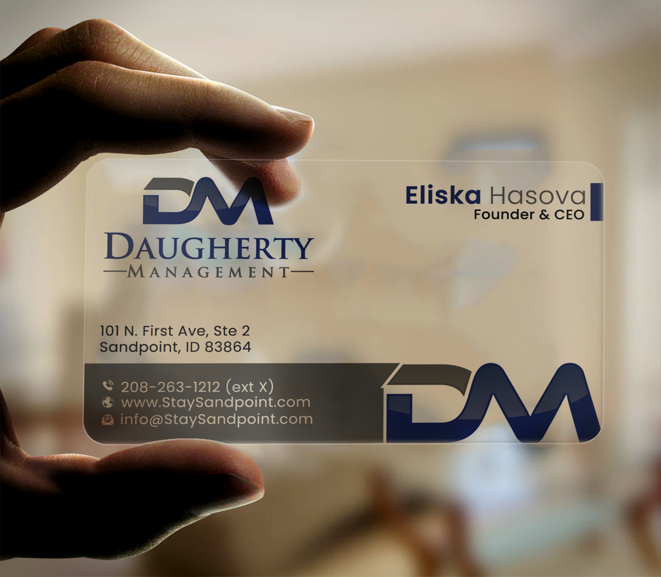 Business Card Design by DesignerShahadat for Daugherty Management LLC | Design #34238721