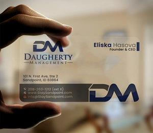 Business Card Design by DesignerShahadat for Daugherty Management LLC | Design: #34238721