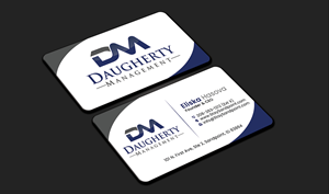 Business Card Design by DesignerShahadat for Daugherty Management LLC | Design: #34238859