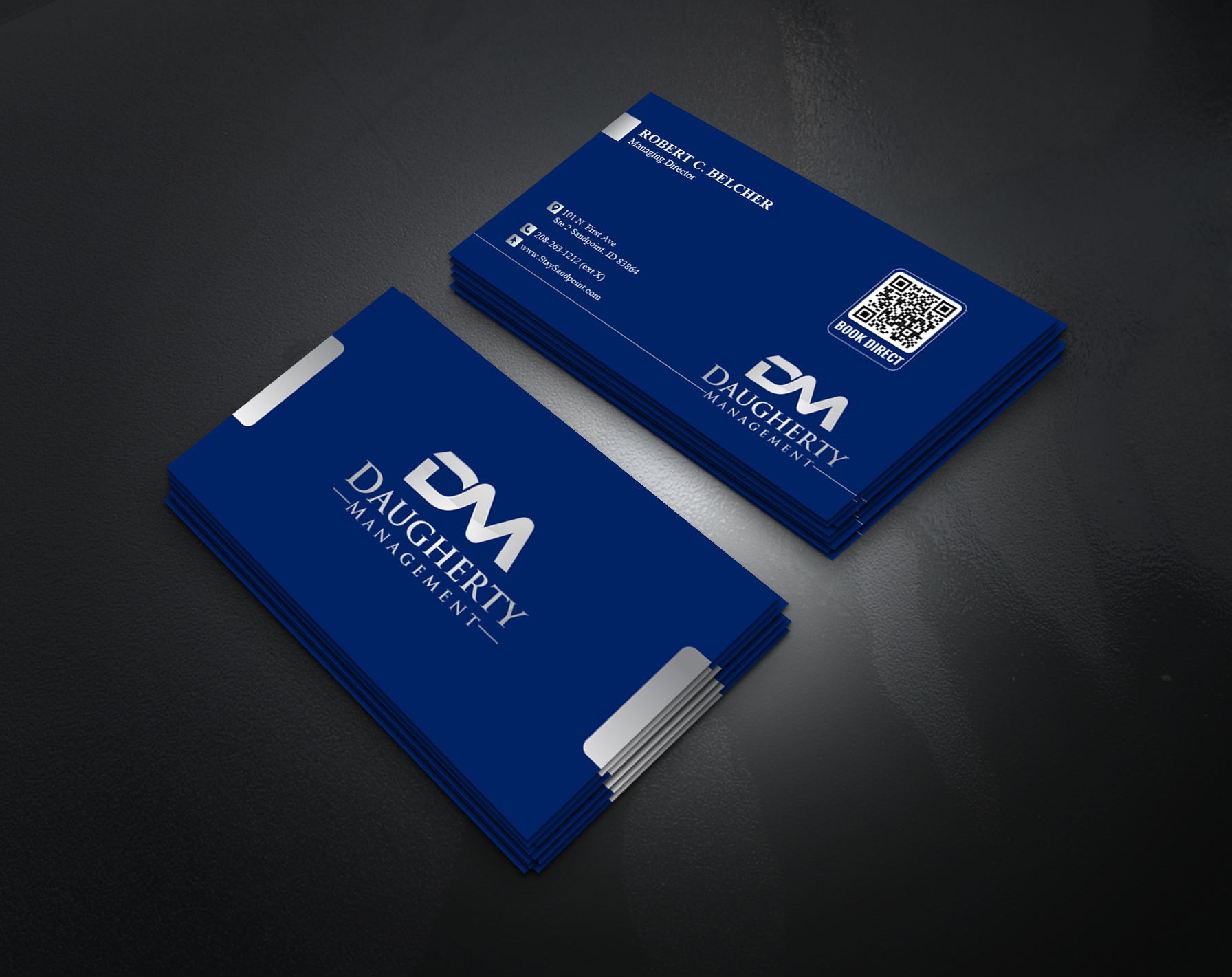 Business Card Design by artbitin for Daugherty Management LLC | Design #34237139