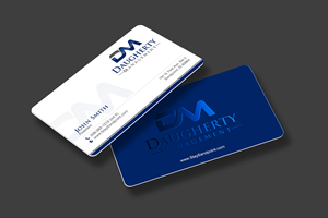 Design de Carte de Visite par chandrayaan.creative pour Daugherty Management LLC | Design : #34237035