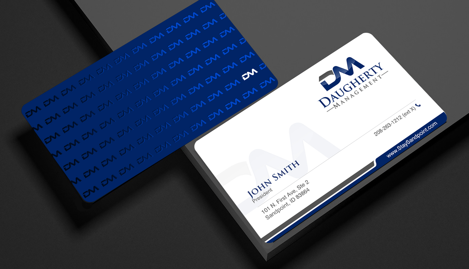 Business Card Design by chandrayaan.creative for Daugherty Management LLC | Design #34237040
