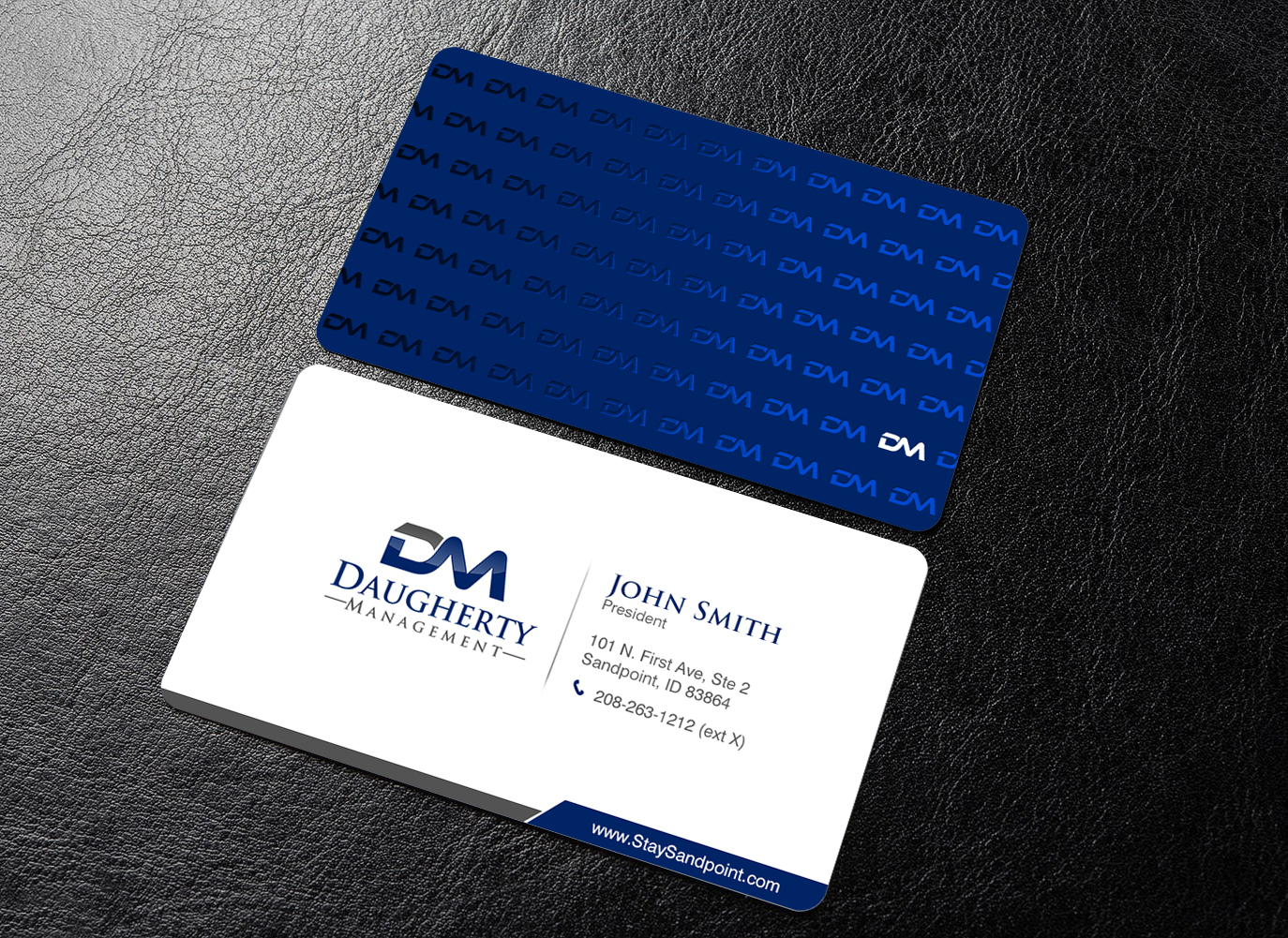 Business Card Design by chandrayaan.creative for Daugherty Management LLC | Design #34237041