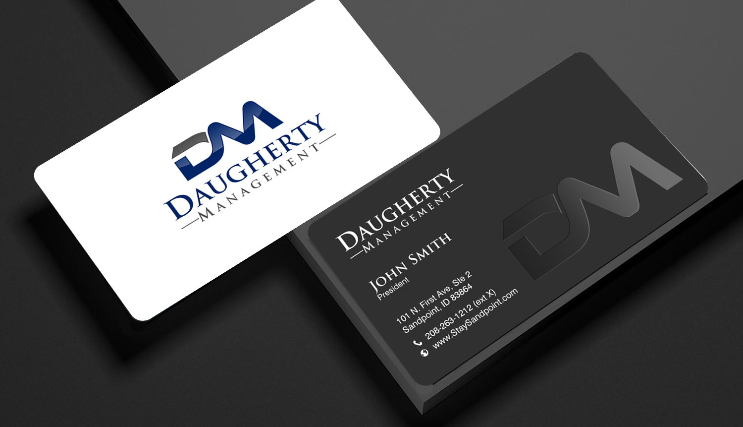 Business Card Design by chandrayaan.creative for Daugherty Management LLC | Design #34237050