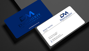 Visitenkarten-Design von chandrayaan.creative für Daugherty Management LLC | Design: #34237055