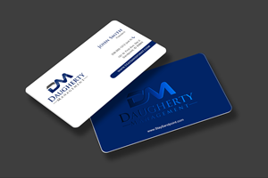Visitenkarten-Design von chandrayaan.creative für Daugherty Management LLC | Design: #34237056