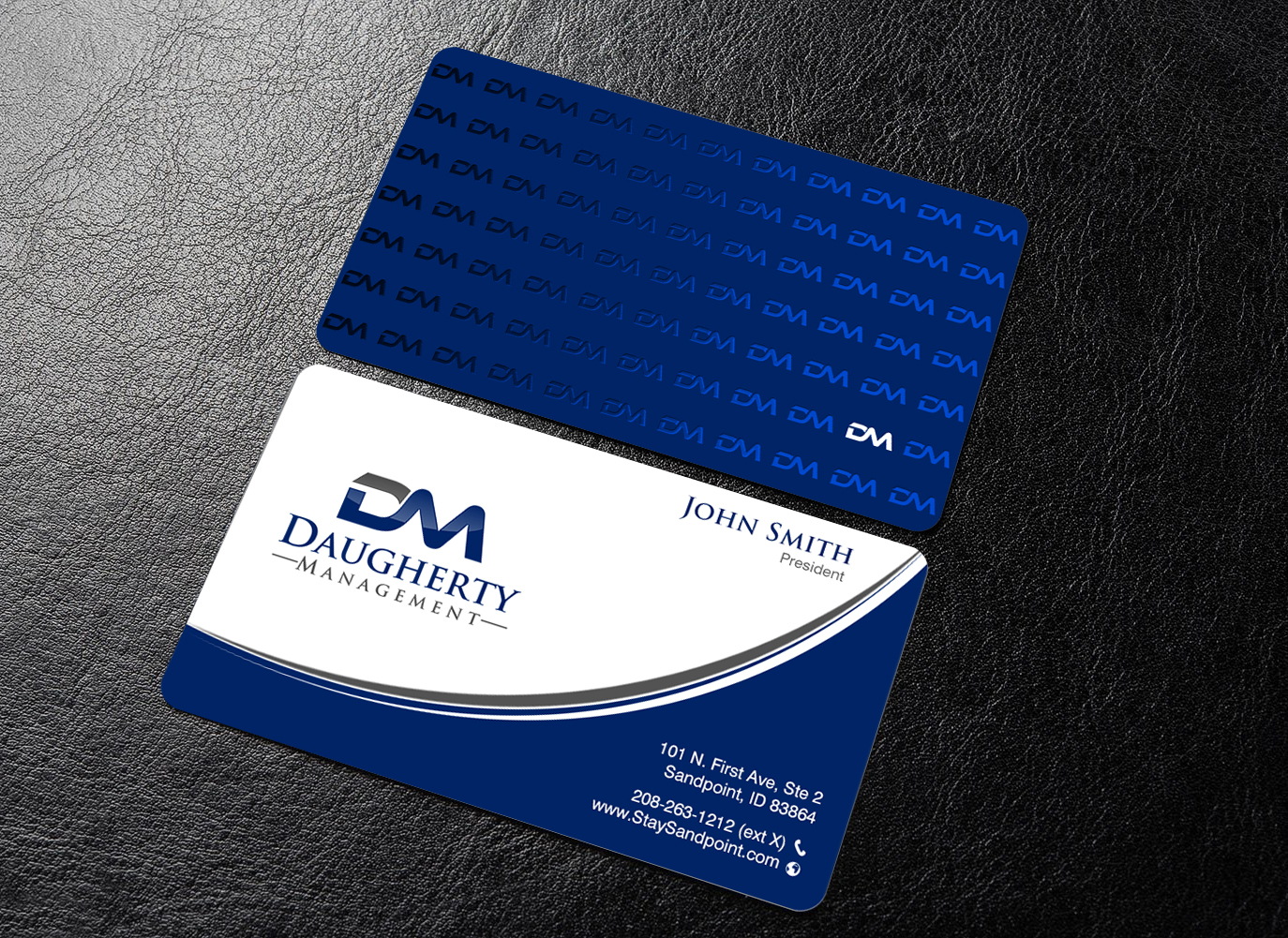 Business Card Design by chandrayaan.creative for Daugherty Management LLC | Design #34237057