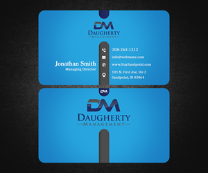 Design de Carte de Visite par rainbowmagic2017 pour Daugherty Management LLC | Design #34237227