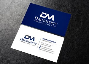 Design de Carte de Visite par R.design pour Daugherty Management LLC | Design : #34234564