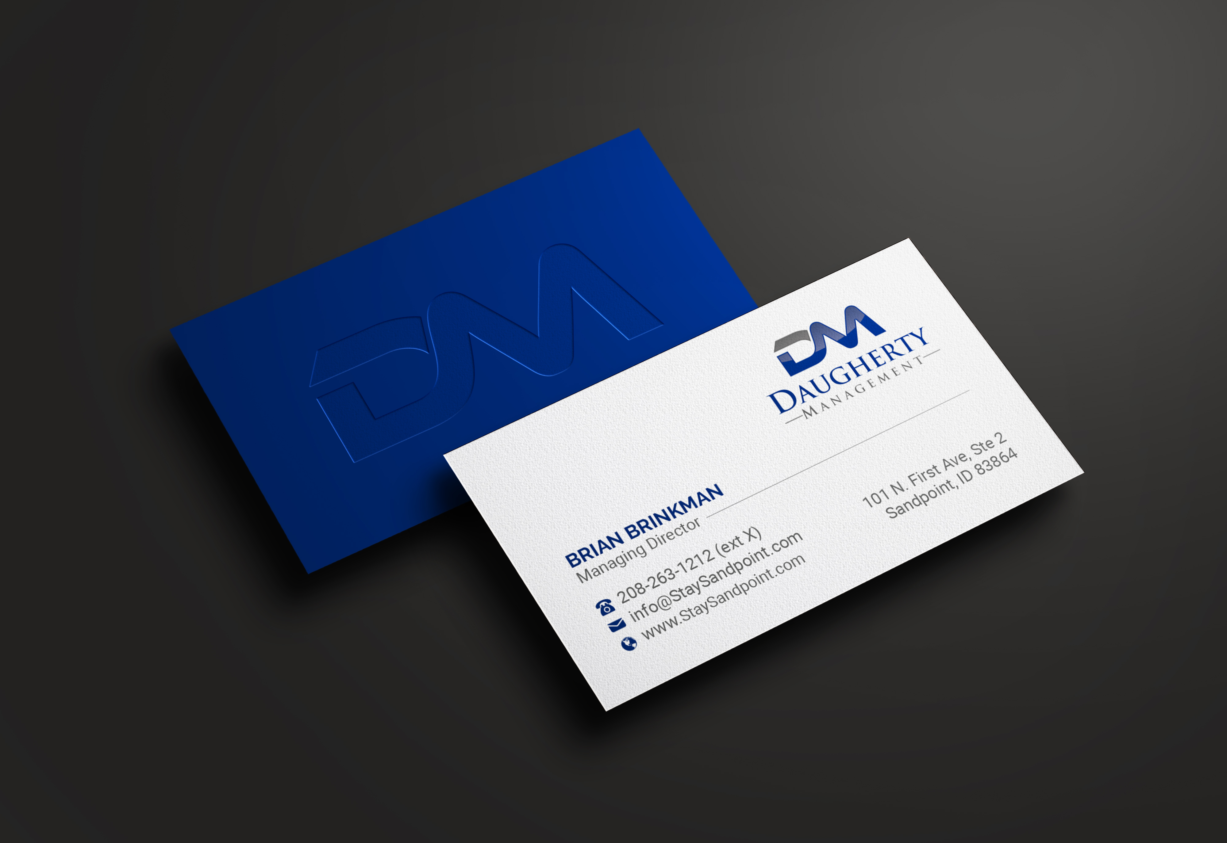 Business Card Design by R.design for Daugherty Management LLC | Design #34237102