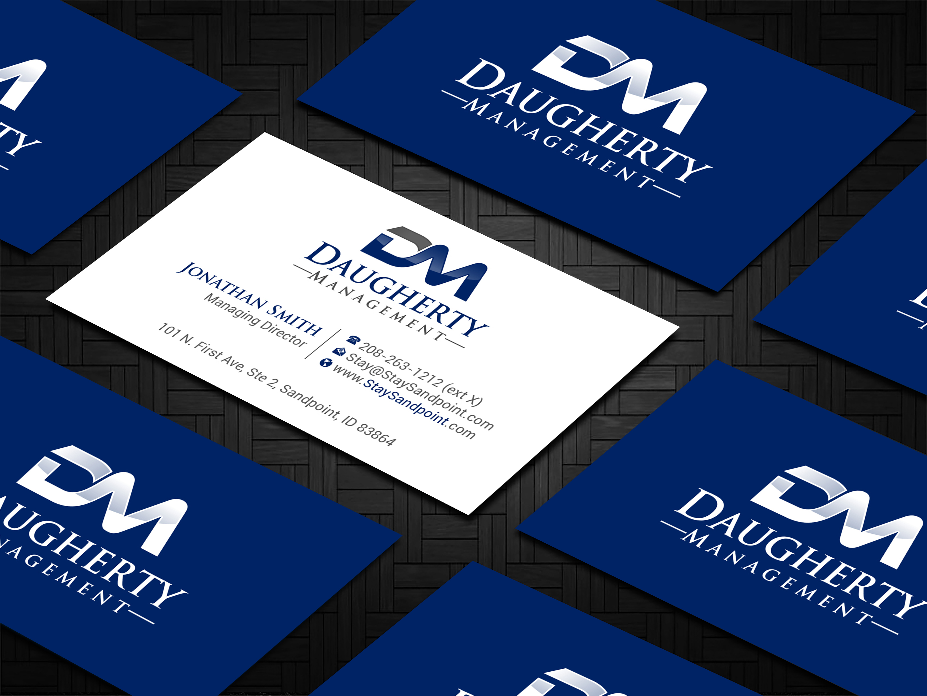 Business Card Design by Imagine design000 for Daugherty Management LLC | Design #34237275