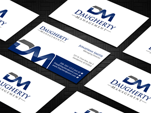 Business Card Design by Imagine design000 for Daugherty Management LLC | Design: #34237278